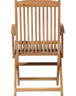 Set di 2 sedie da giardino MAUI Legno d'acacia Marrone chiaro