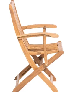 Set di 2 sedie da giardino MAUI Legno d'acacia Marrone chiaro