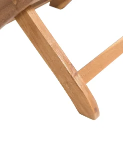 Set di 2 sedie da giardino MAUI Legno d'acacia Marrone chiaro