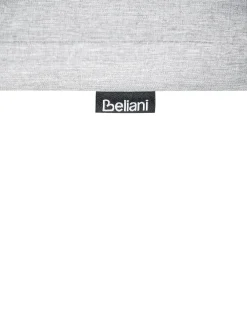 Set di 2 sedie da giardino con cuscini JAVA PREMIUM Legno d'acacia Grigio melange