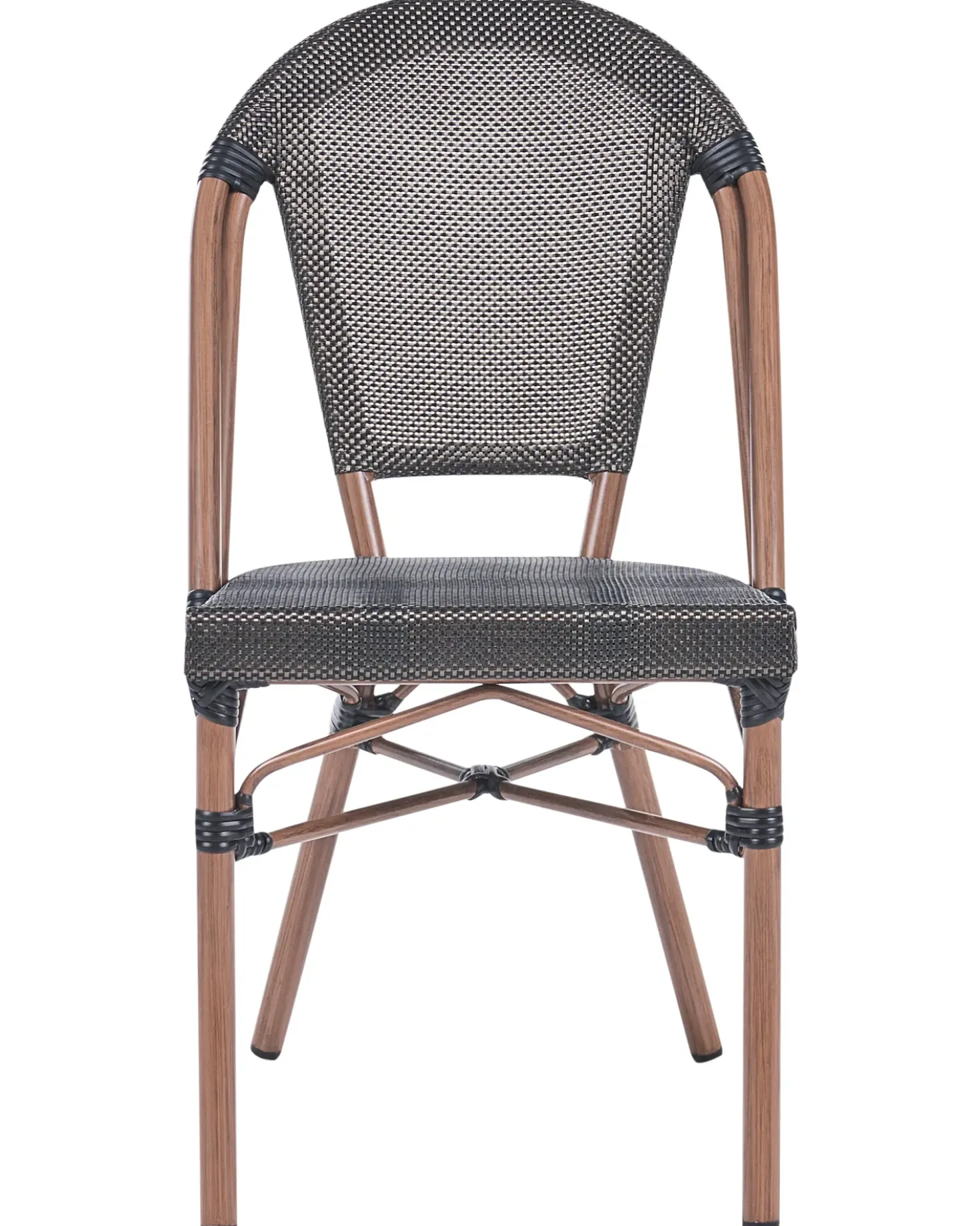 Set di 4 sedie da giardino RIFREDDO Rattan sintetico (PE) Grigio