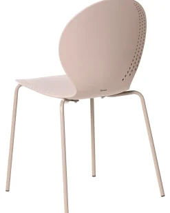 Set di 4 sedie da giardino MILOS Impilabile Beige