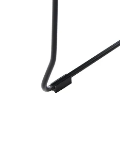 Set di 2 sedie da giardino PISTOIA Metallo Nero