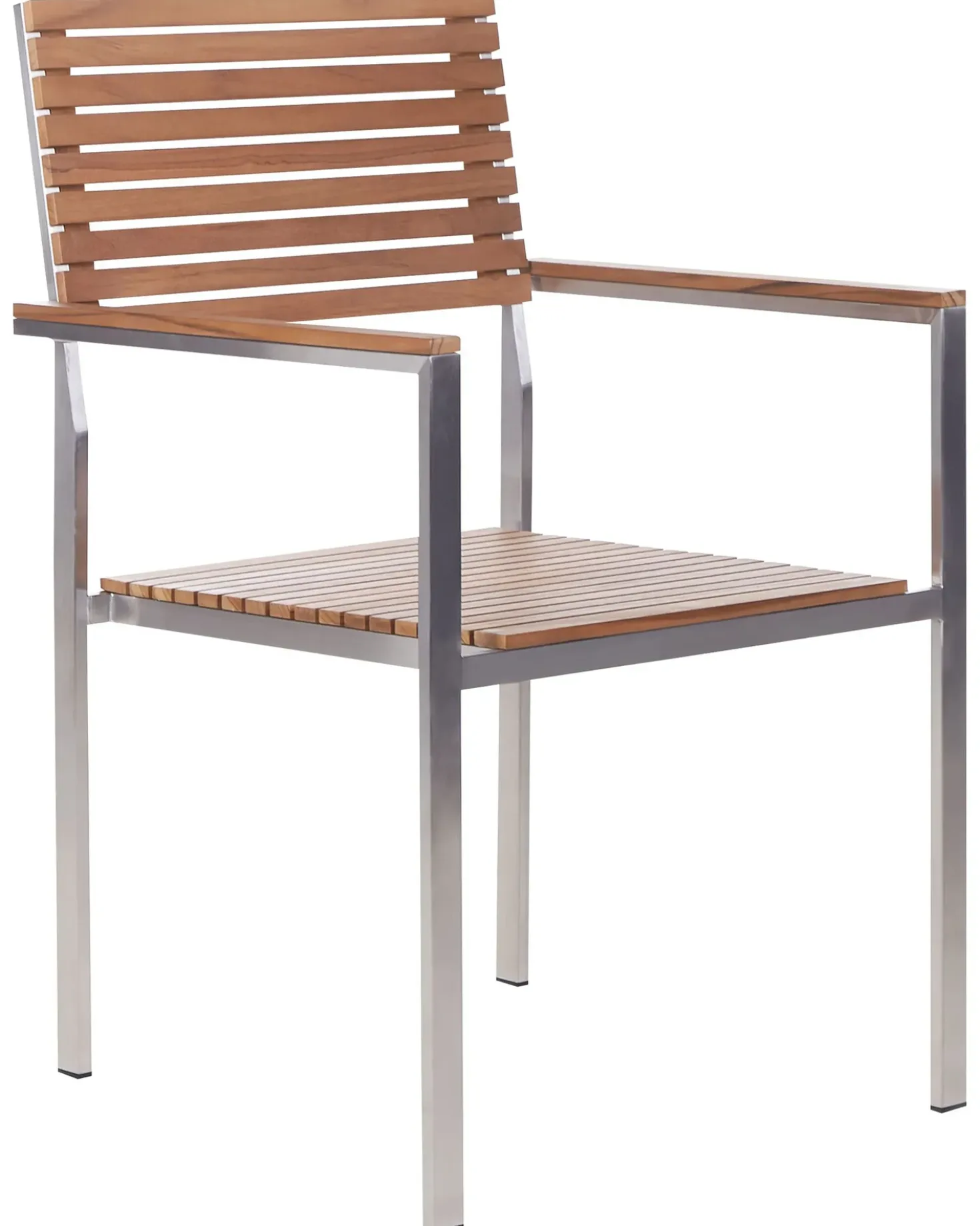 Set di 6 sedie da giardino VIAREGGIO Legno di teak certificato Marrone