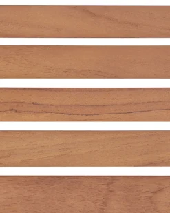 Set di 6 sedie da giardino VIAREGGIO Legno di teak certificato Marrone