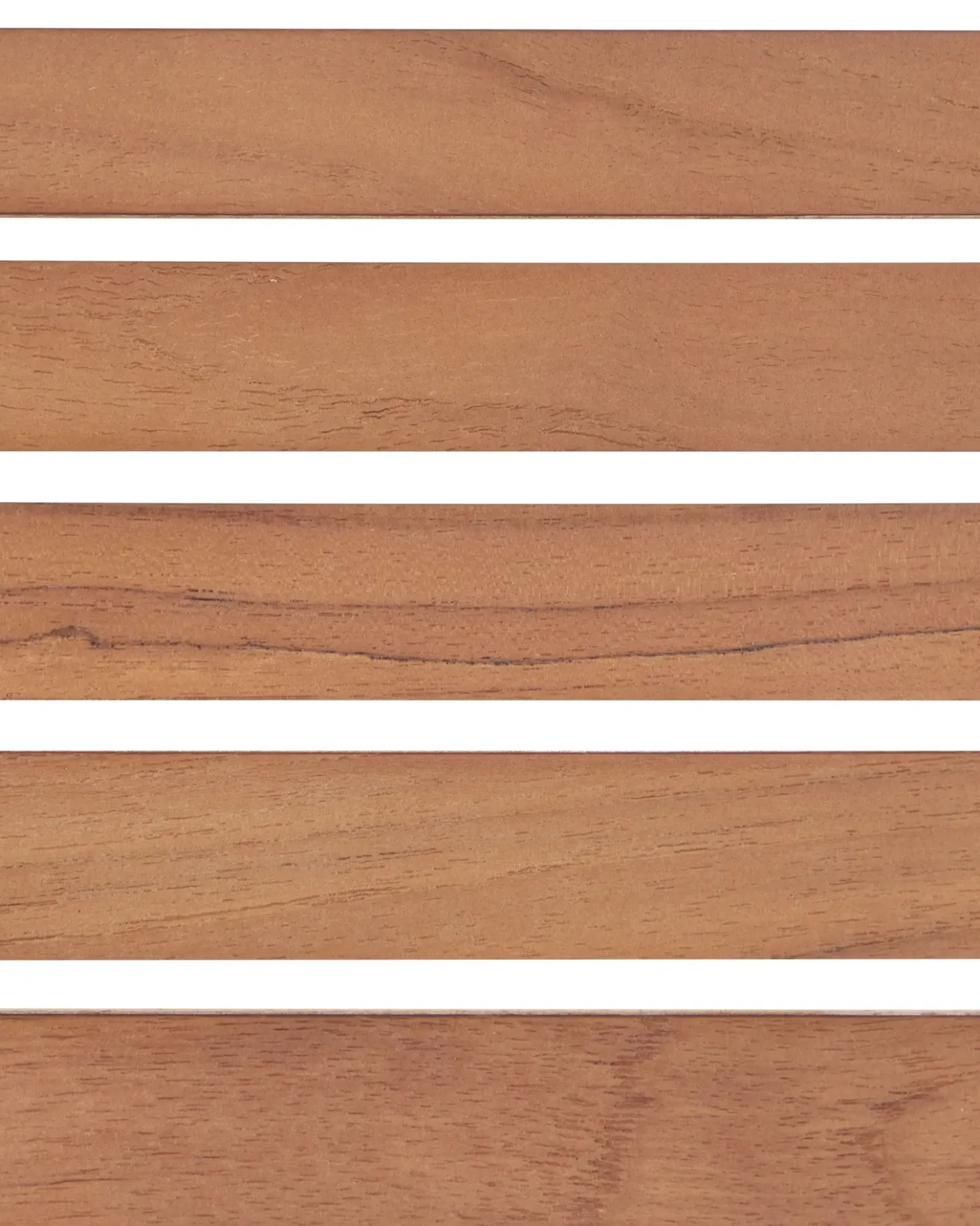 Set di 6 sedie da giardino VIAREGGIO Legno di teak certificato Marrone