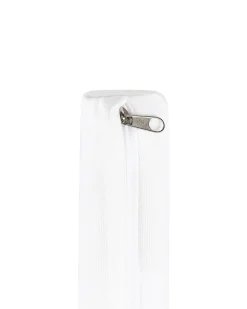 Set di 8 sedie da giardino con cuscini TACENO Metallo Bianco