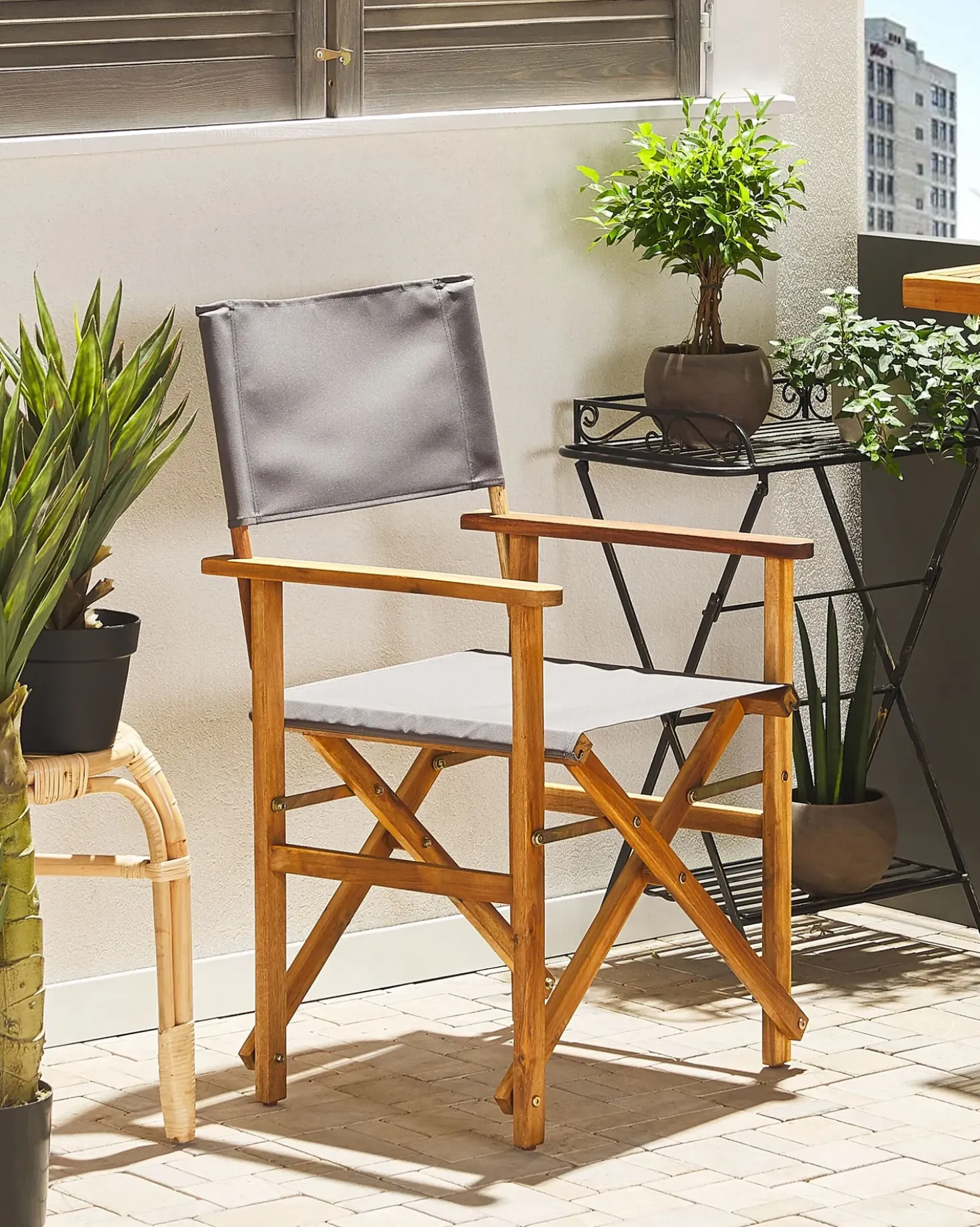 Set di 2 sedie da giardino CINE Legno d'acacia Multicolore