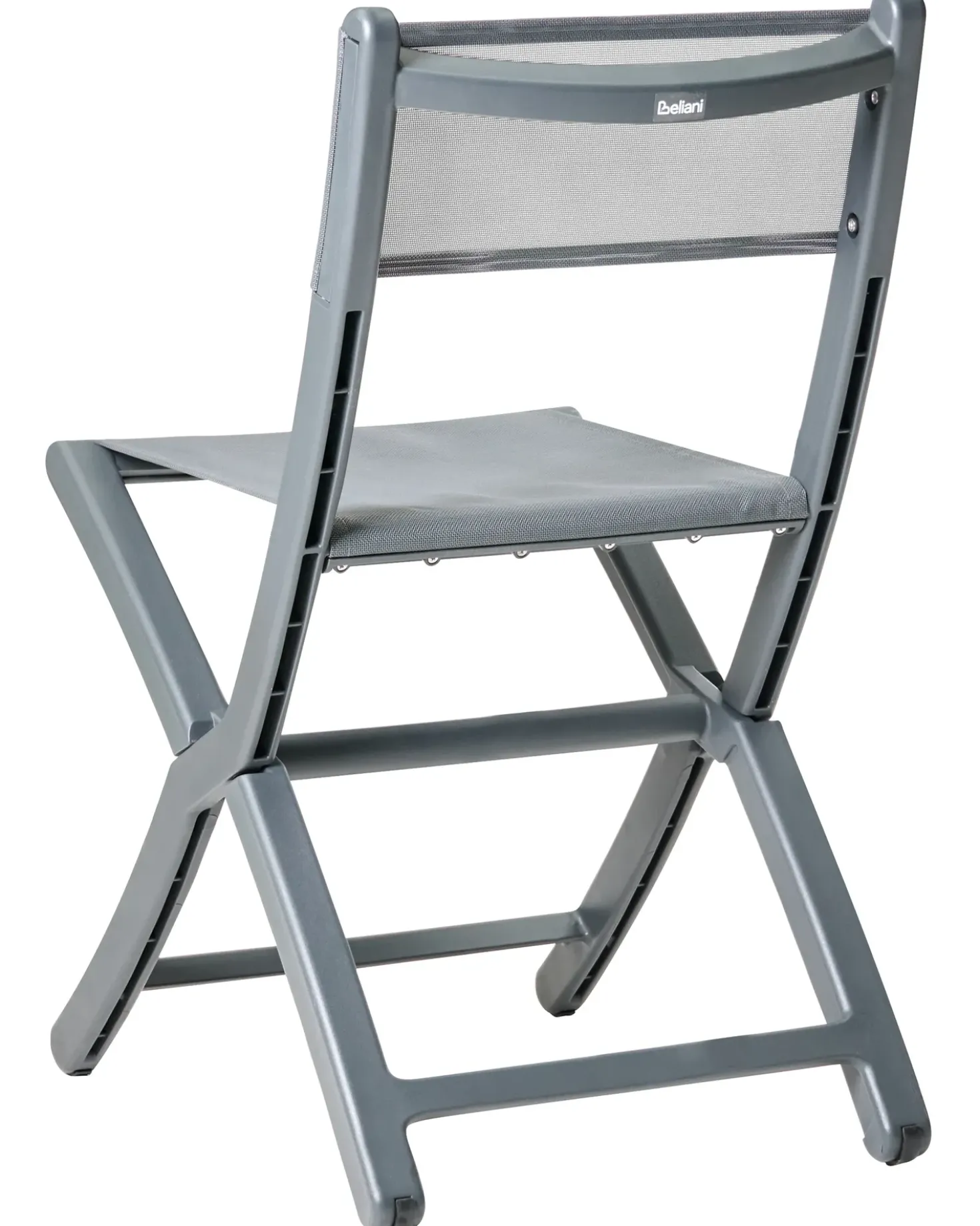 Set di 4 sedie da giardino TALCA Grigio scuro
