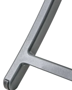 Set di 4 sedie da giardino TALCA Grigio scuro