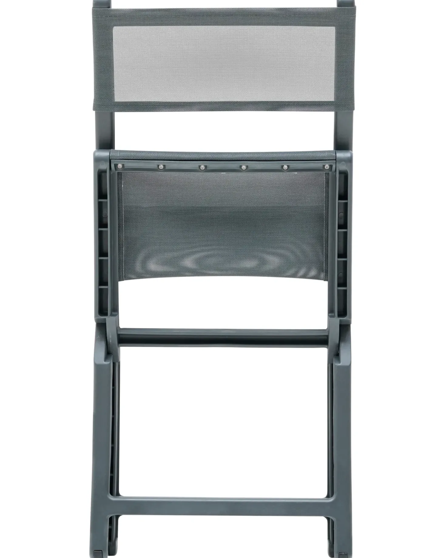 Set di 4 sedie da giardino TALCA Grigio scuro