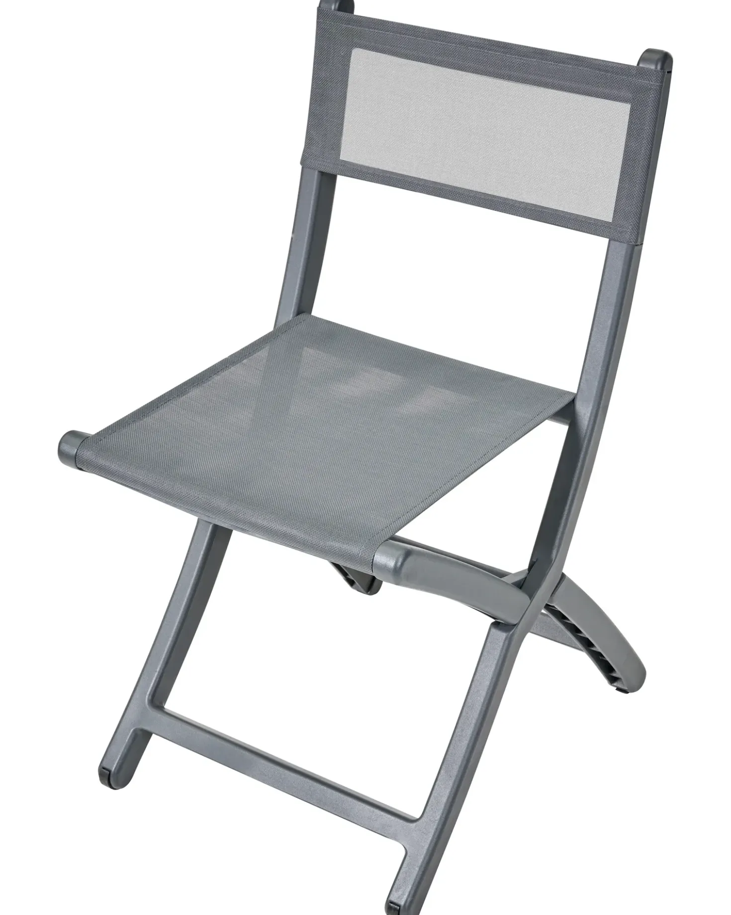 Set di 4 sedie da giardino TALCA Grigio scuro