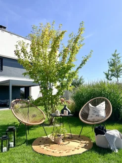 Set di 2 sedie da giardino ACAPULCO II Rattan sintetico (PE) Naturale