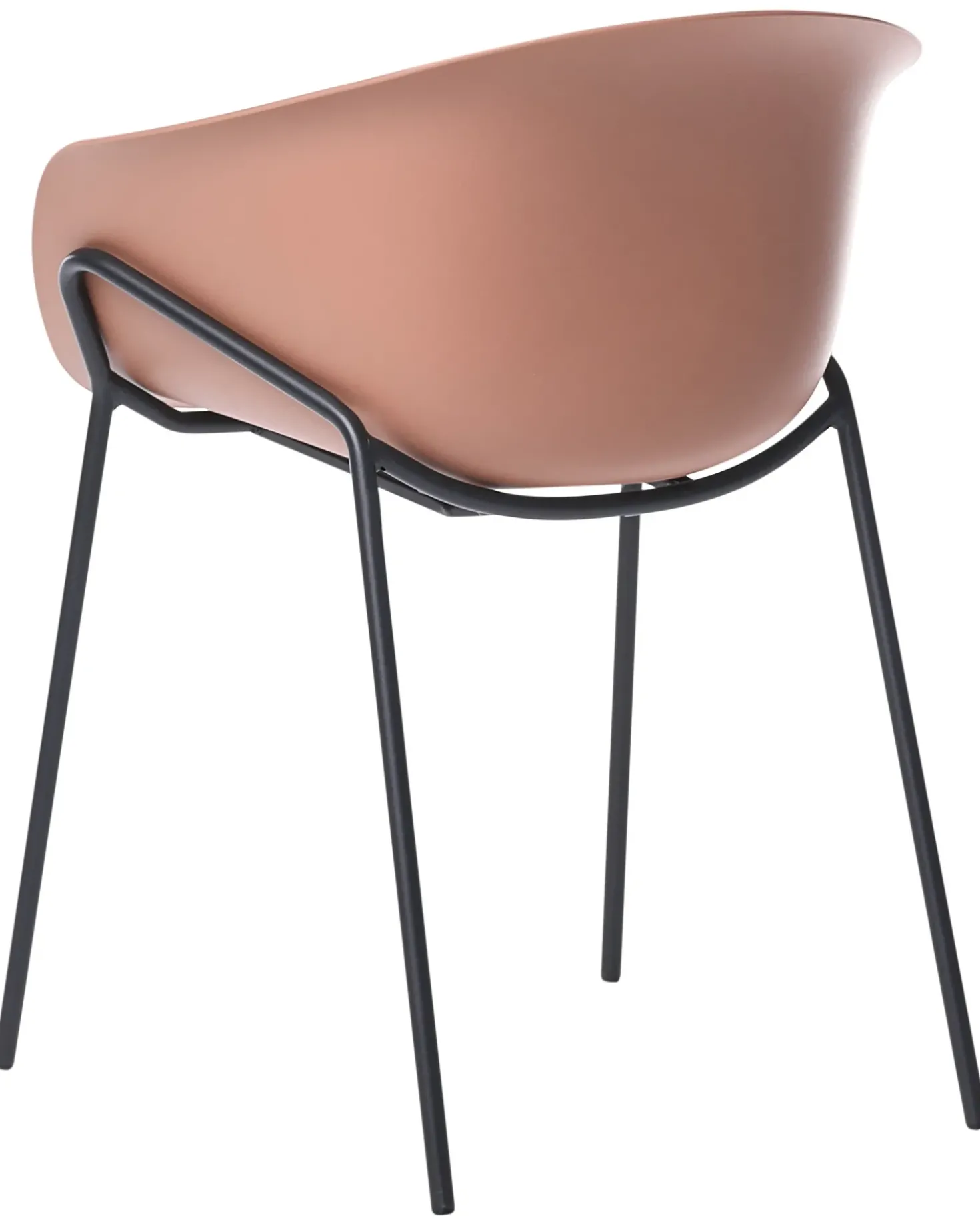 Set di 2 sedie da giardino METEORA Materiale sintetico Marrone