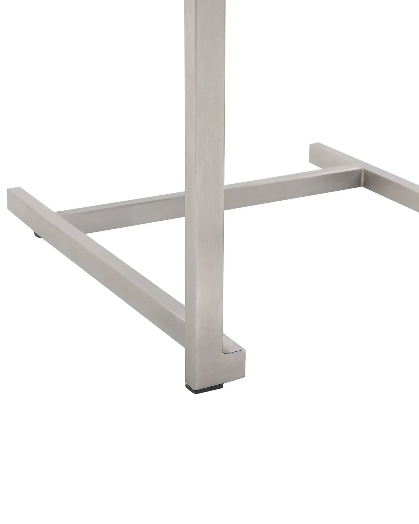 Set di 4 sedie da giardino COSOLETO Acciaio inox Beige