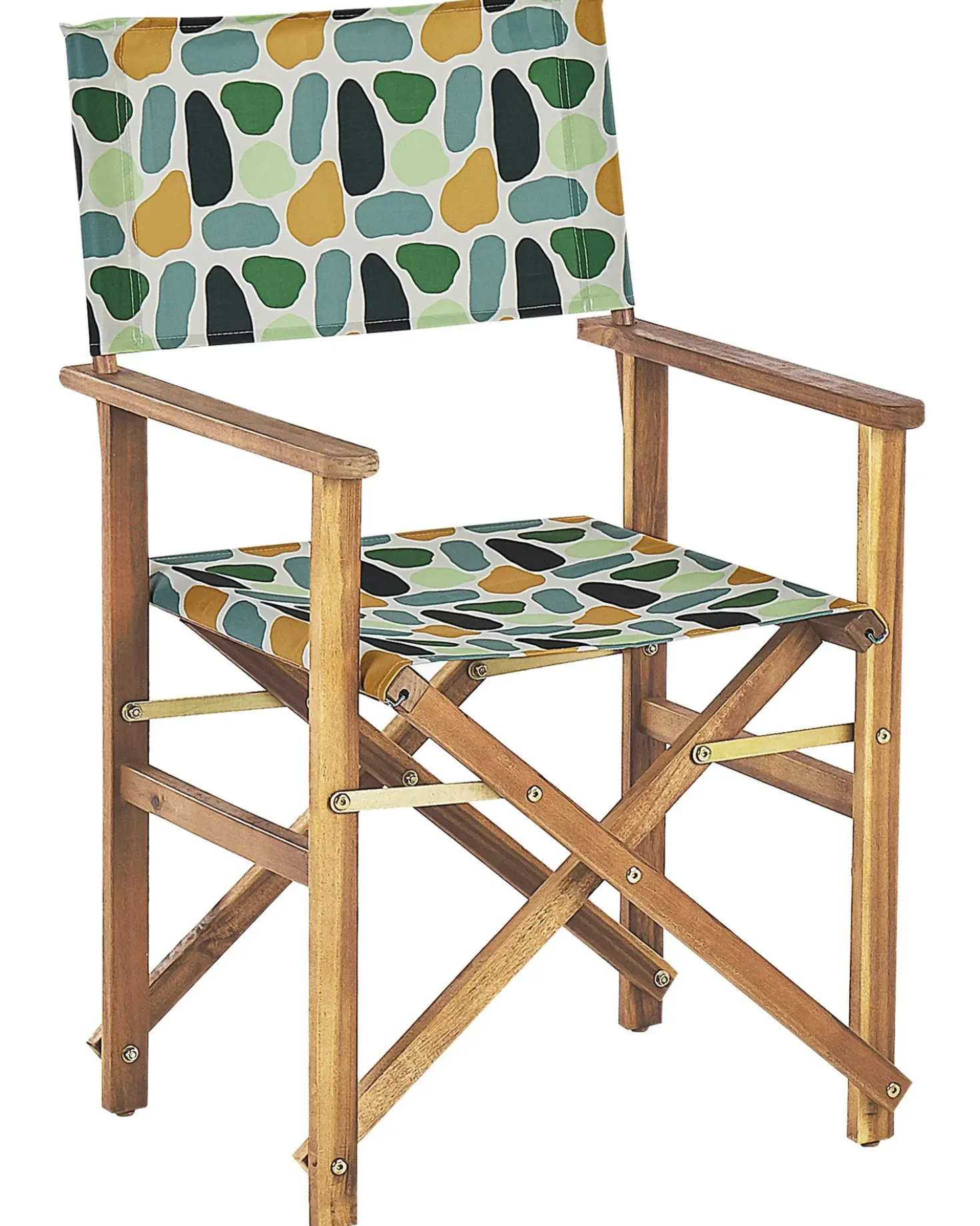 Set di 2 sedie da giardino CINE Legno d'acacia Multicolore