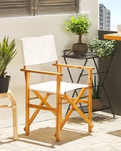Set di 2 sedie da giardino CINE Legno d'acacia Multicolore