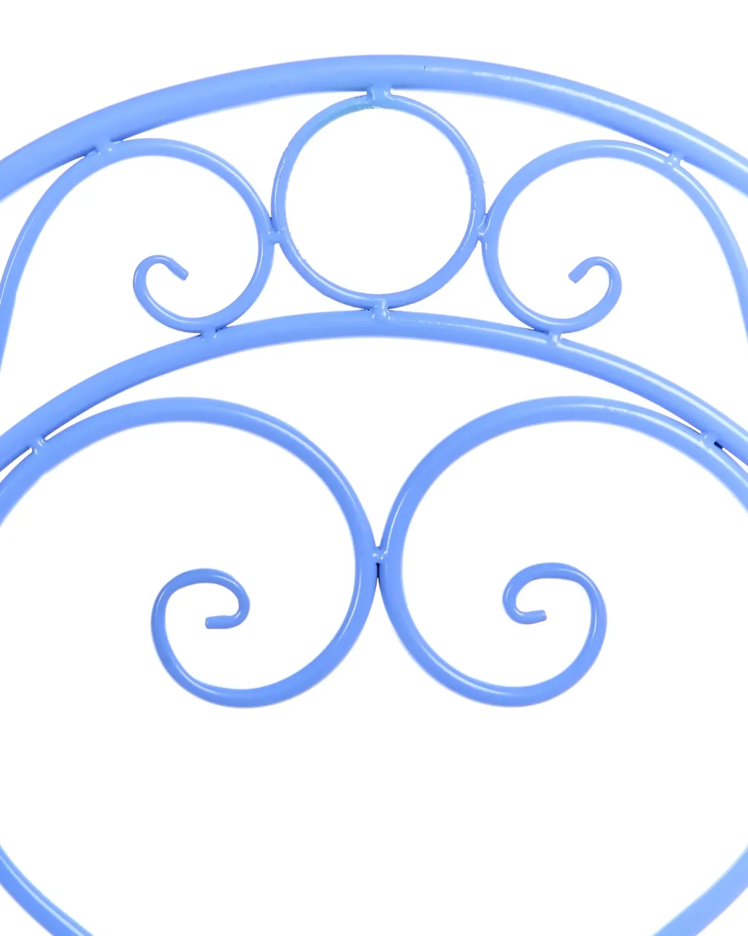 Set di 2 sedie da giardino ALBINIA Metallo Blu