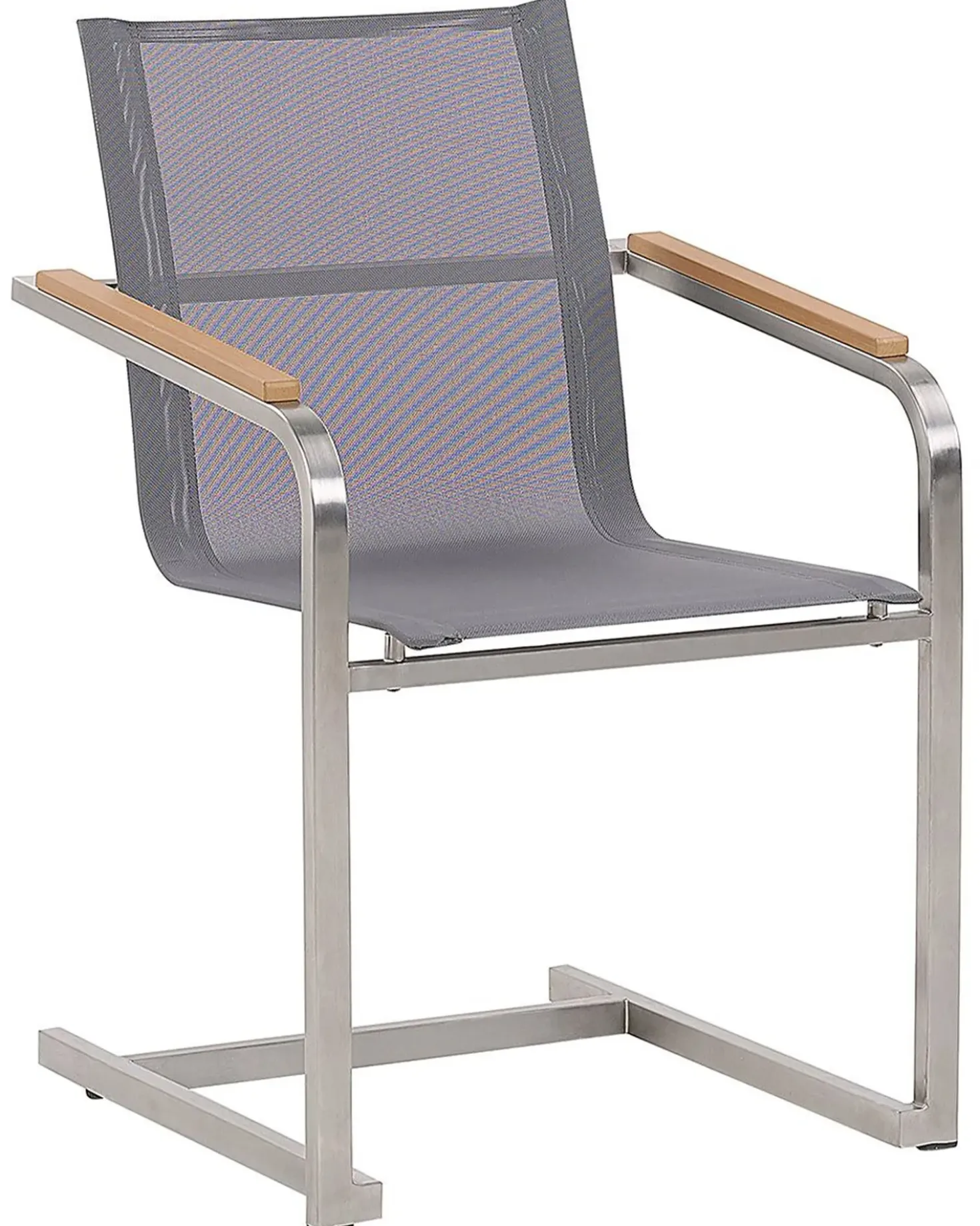 Set di 6 sedie da giardino COSOLETO Acciaio inox Grigio