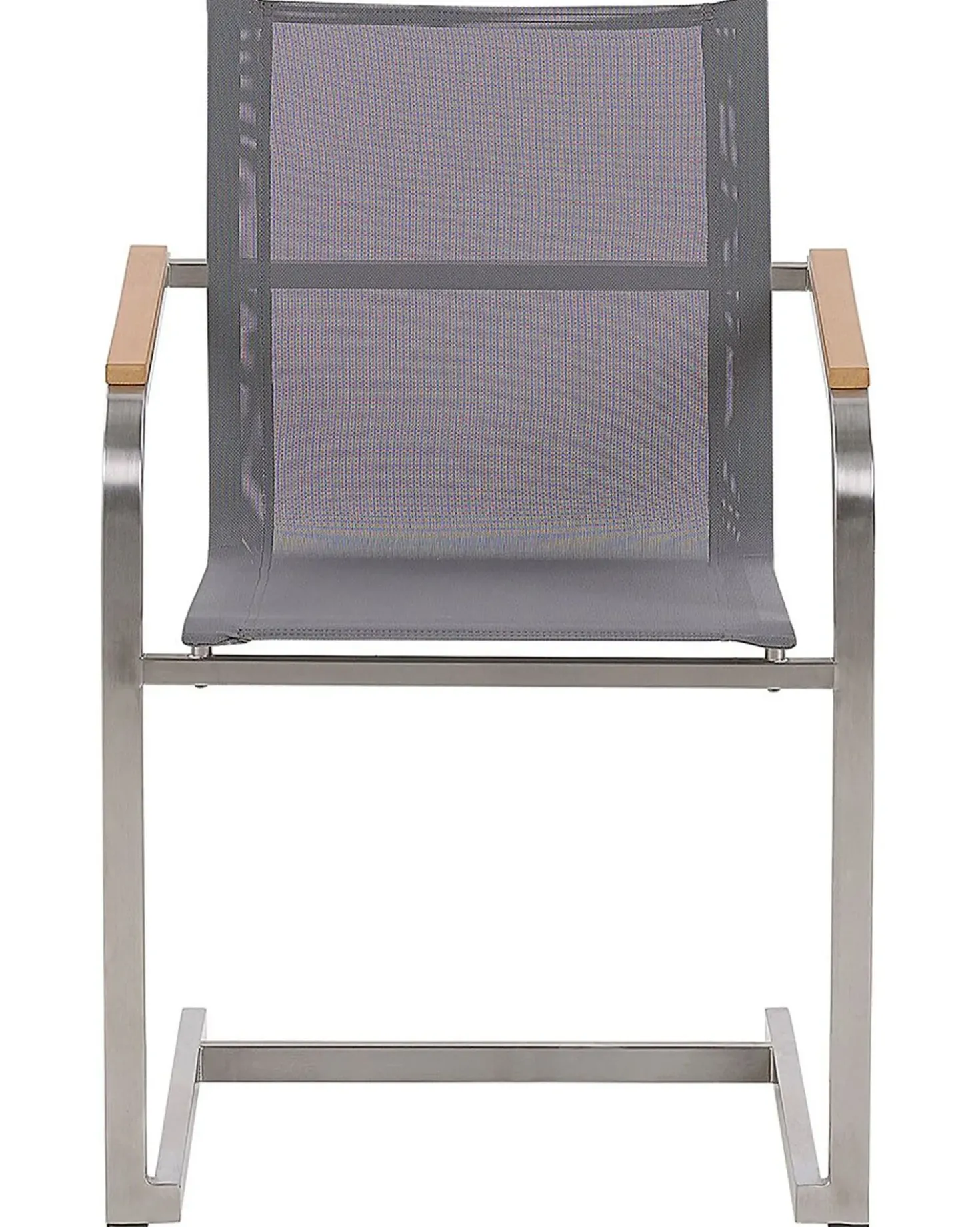 Set di 6 sedie da giardino COSOLETO Acciaio inox Grigio