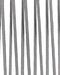 Set di 8 sedie da giardino con cuscini TACENO Metallo Grigio