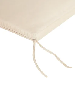 Set di 4 sedie da giardino con cuscini ANCONA Metallo Marrone scuro