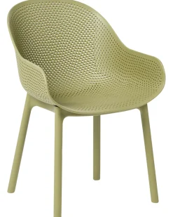 Set di 4 sedie da giardino TIGGIANO Verde oliva