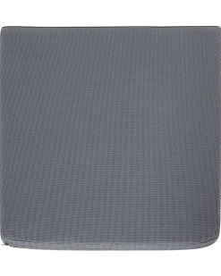 Set di 4 sedie da giardino BACOLI Tessuto Grigio scuro