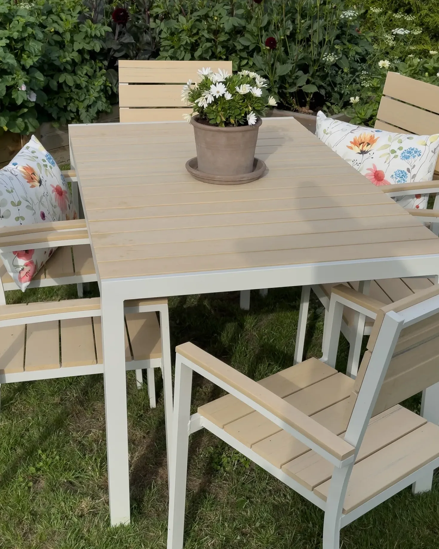 Set di 6 sedie da giardino COMO Beige