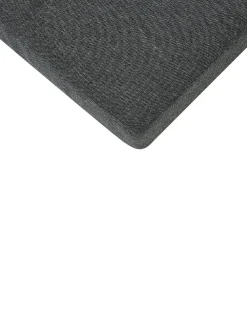 Set di 6 sedie da giardino con cuscini TAVIANO Metallo Nero