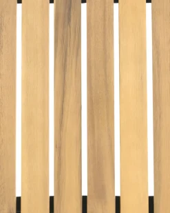 Set di 2 sedie da giardino LASCARI Legno d'acacia Marrone chiaro