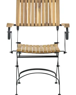 Set di 2 sedie da giardino LASCARI Legno d'acacia Marrone chiaro