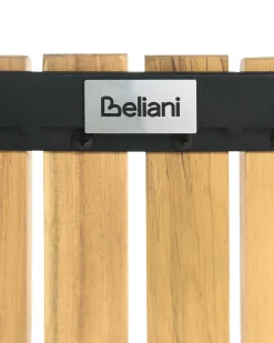 Set di 2 sedie da giardino LASCARI Legno d'acacia Marrone chiaro