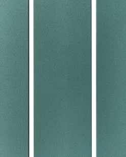 Set di 4 sedie da giardino con cuscini ASCIANO Metallo Verde