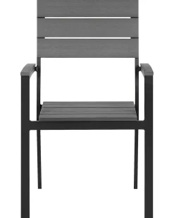 Set di 6 sedie da giardino COMO Grigio