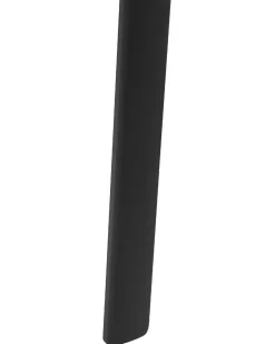 Set di 6 sedie da giardino BUSSETO Metallo Nero