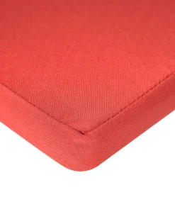 Set di 2 sedie da giardino con cuscini SASSARI PREMIUM Legno di acacia certificato Rosso
