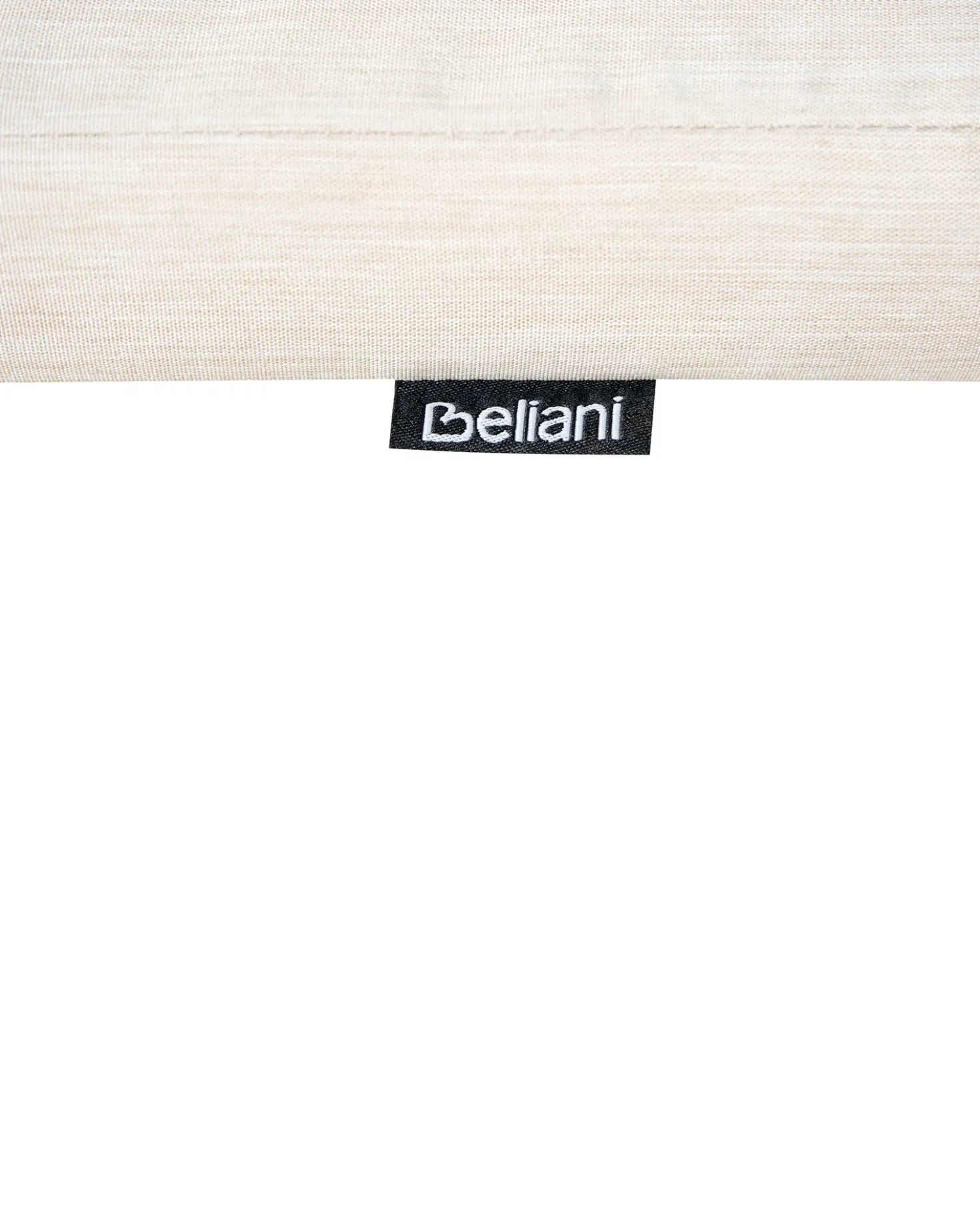 Set di 2 sedie da giardino con cuscini AMANTEA PREMIUM Legno d'acacia Beige chiaro