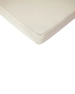 Set di 2 sedie da giardino con cuscini AMANTEA PREMIUM Legno d'acacia Tortora