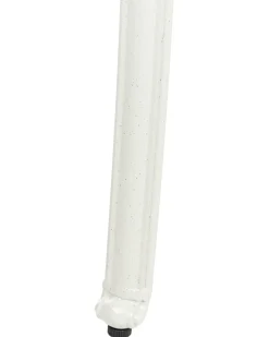 Set di 4 sedie da giardino con cuscini ANCONA Metallo Bianco sporco