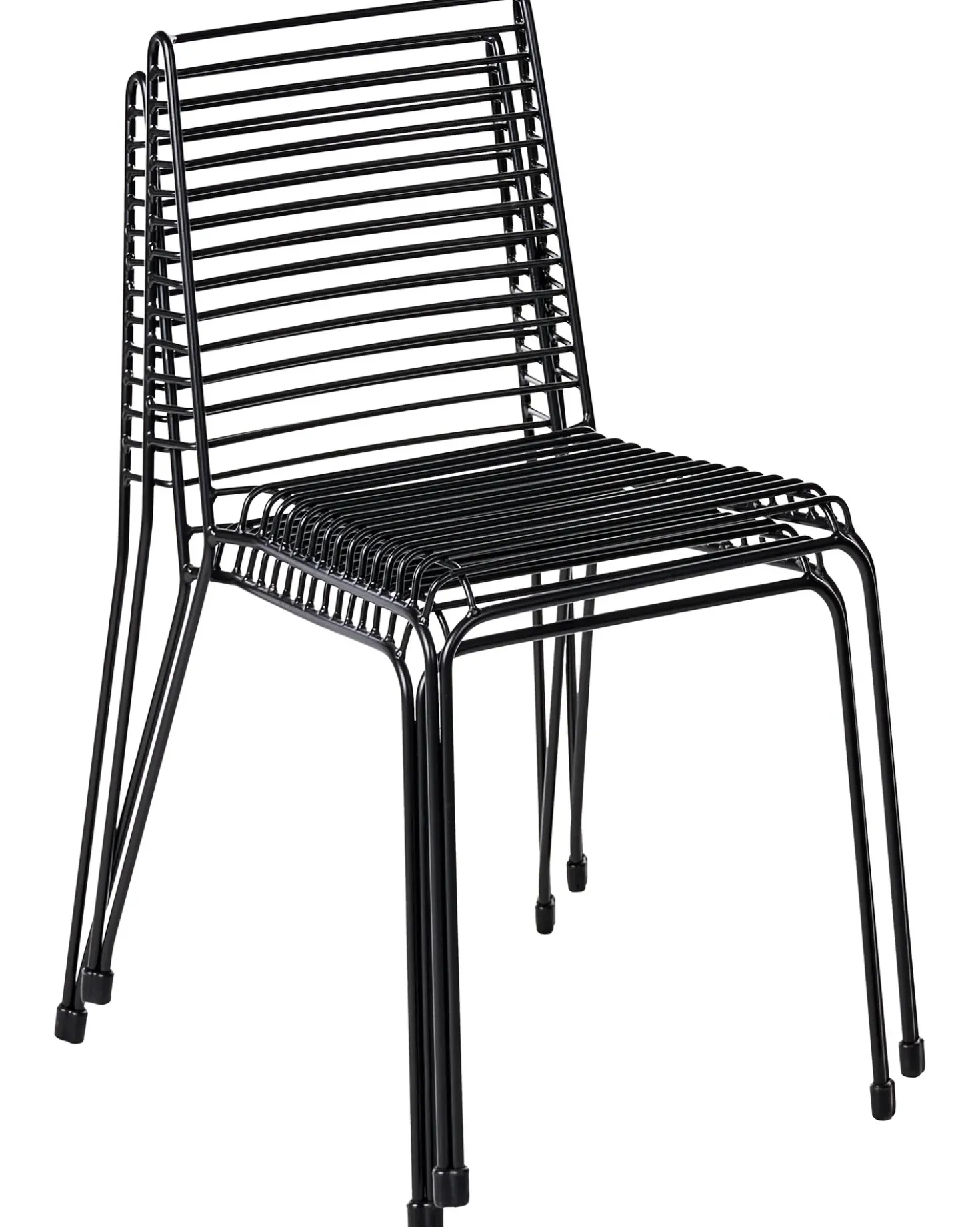 Set di 2 sedie da giardino CHIEVE Metallo Nero