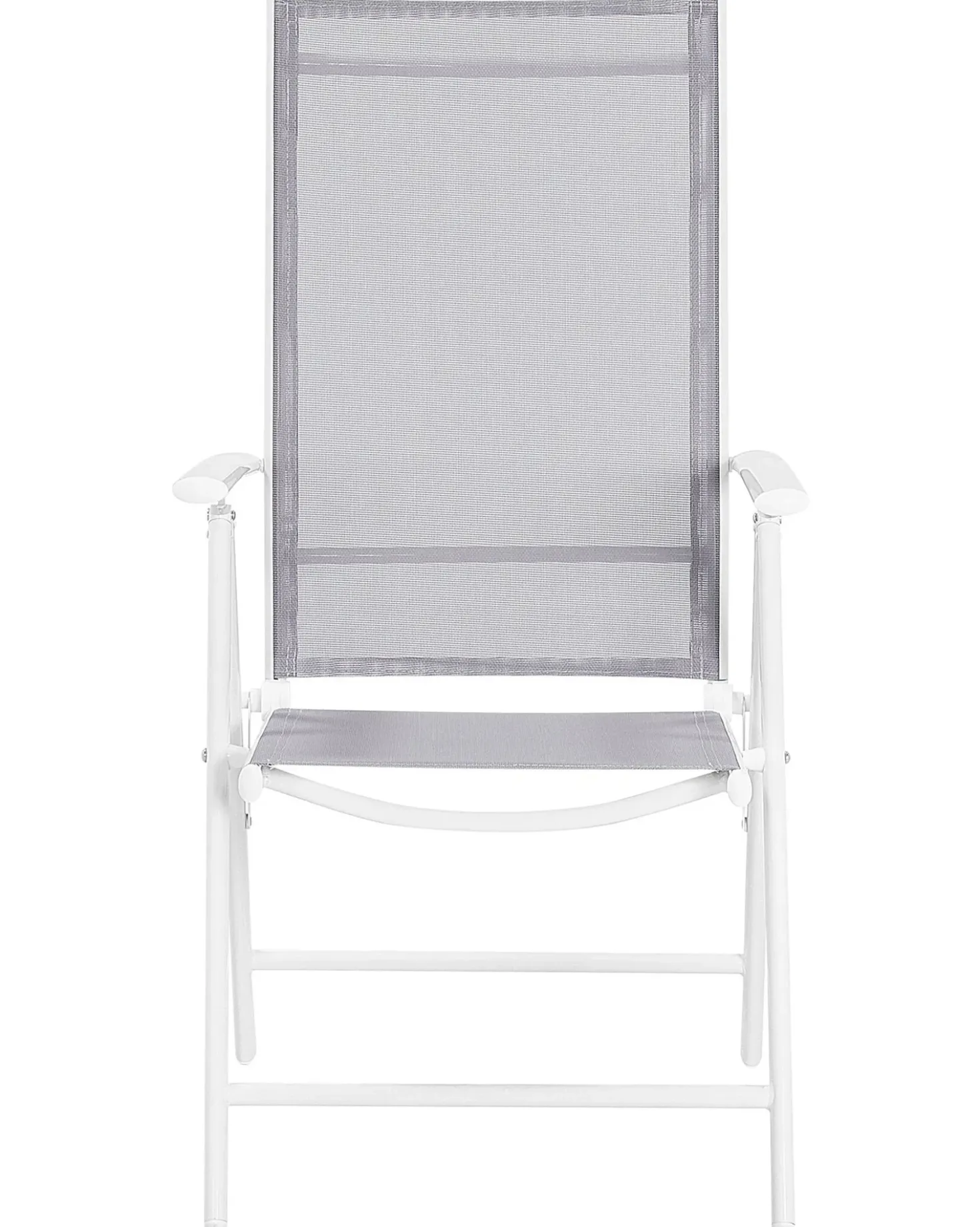 Set di 6 sedie da giardino CATANIA Metallo Grigio