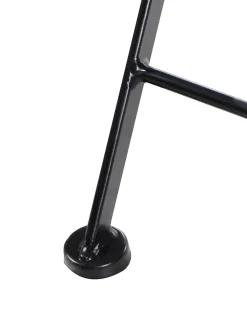Set di 2 sedie da giardino CHAPECO Pieghevole Metallo Nero