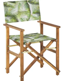 Set di 2 sedie da giardino CINE Legno d'acacia Verde chiaro