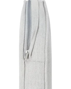 Set di 6 sedie da giardino con cuscini FLAVIA Metallo Bianco