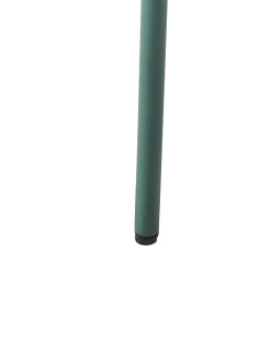 Set di 8 sedie da giardino con cuscini ASCIANO Metallo Verde