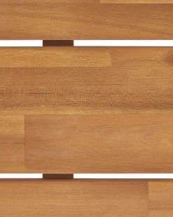 Set di 6 sedie da giardino FORNELLI Legno d'acacia Marrone