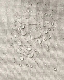 Set di 2 sedie da giardino TULUNI Tessuto Beige