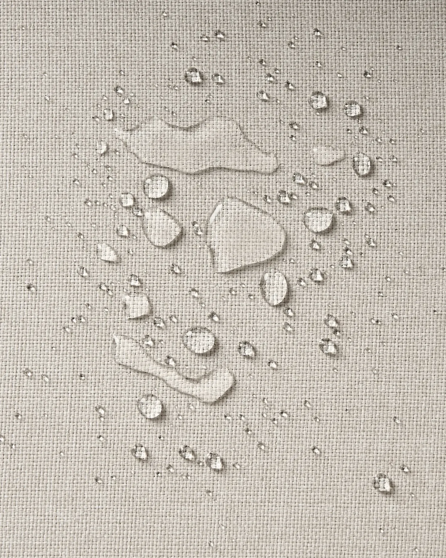 Set di 2 sedie da giardino TULUNI Tessuto Beige