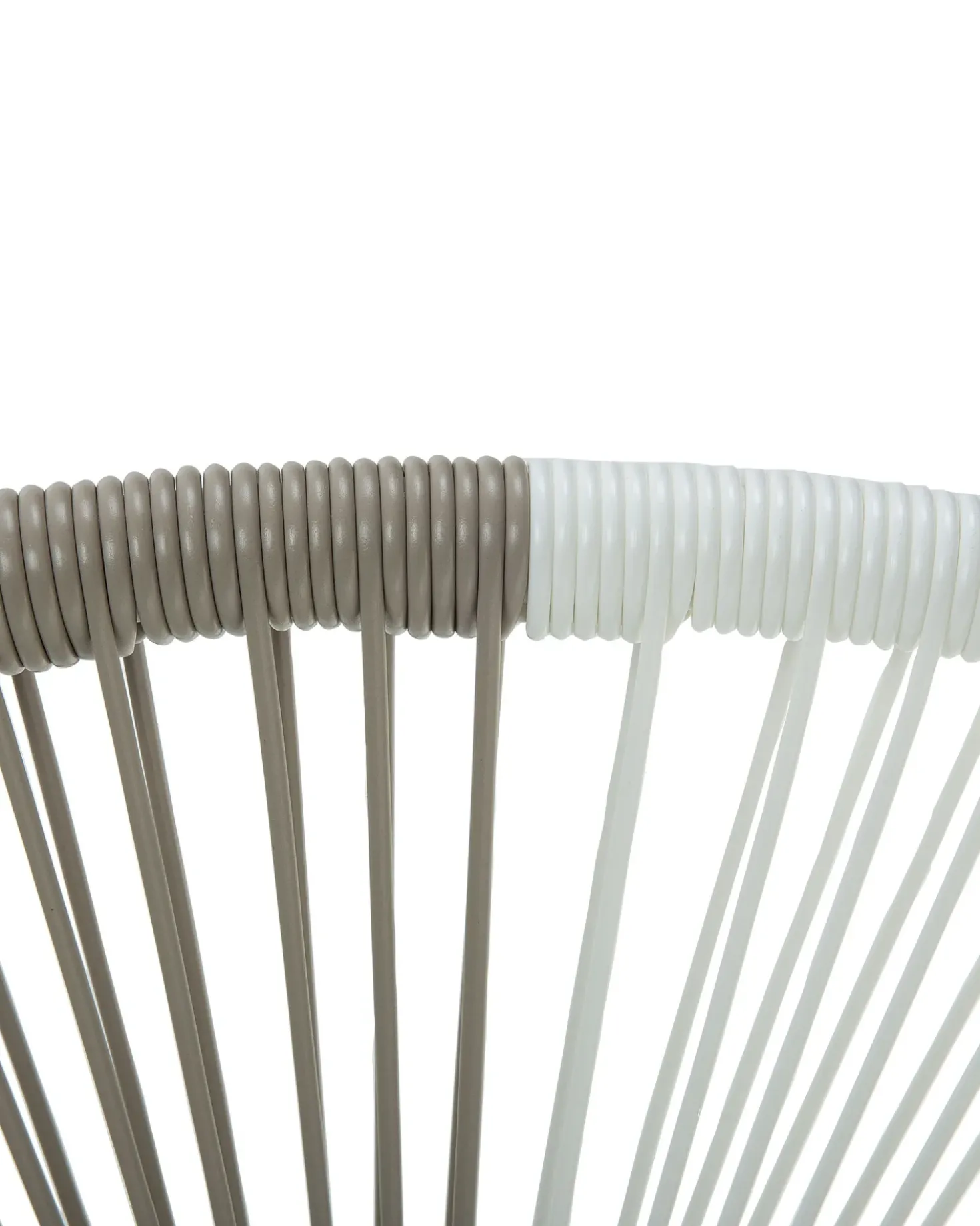 Set di 2 sedie da giardino ACAPULCO Rattan sintetico (PE) Bianco
